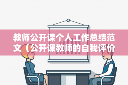 教师公开课个人工作总结范文（公开课教师的自我评价和总结）