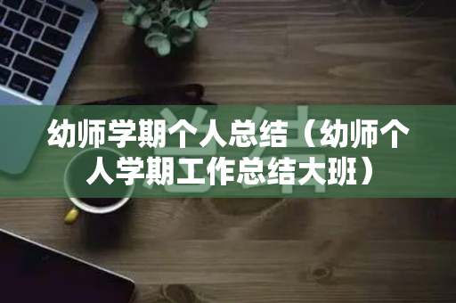 幼师学期个人总结（幼师个人学期工作总结大班）