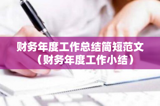 财务年度工作总结简短范文（财务年度工作小结）