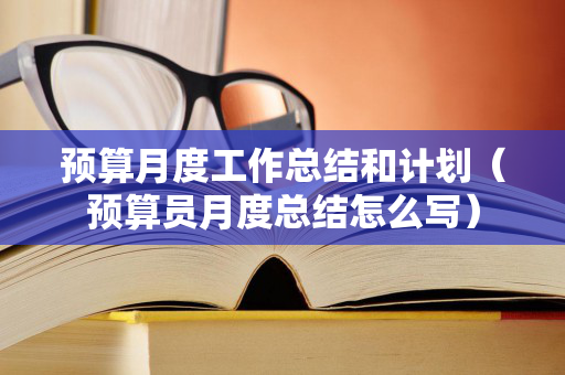 预算月度工作总结和计划（预算员月度总结怎么写）
