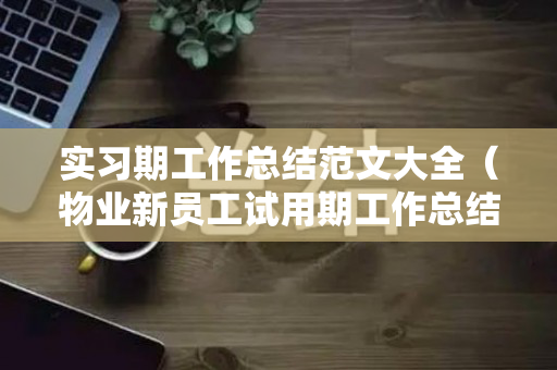 实习期工作总结范文大全（物业新员工试用期工作总结怎么写）
