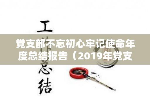 党支部不忘初心牢记使命年度总结报告（2019年党支部工作总结及2020年工作计划）