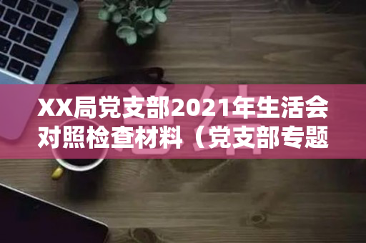 XX局党支部2021年生活会对照检查材料（党支部专题生活会对照检查汇报）