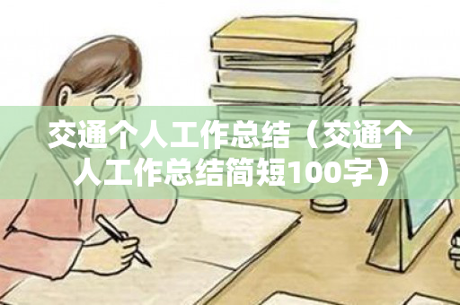 交通个人工作总结（交通个人工作总结简短100字）