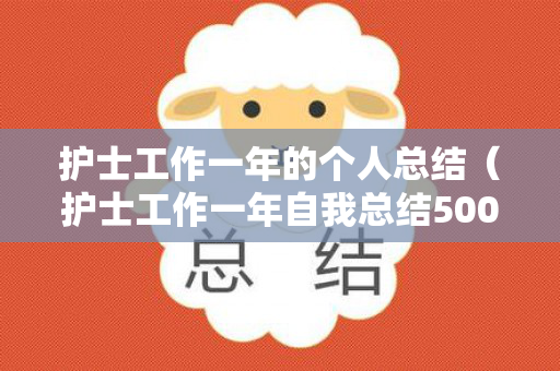 护士工作一年的个人总结（护士工作一年自我总结500字）