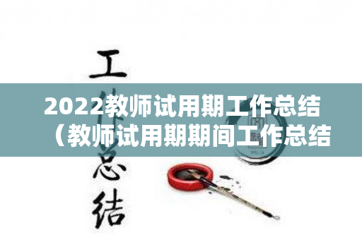 2022教师试用期工作总结（教师试用期期间工作总结）